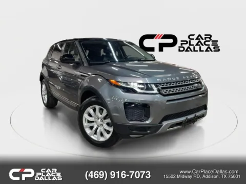 Gray 2019 Land Rover Range Rover Evoque SE Premium Sport Utility 4D for sale in Addison, TX