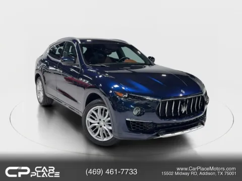 Blue 2019 Maserati Levante GranLusso Sport Utility 4D for sale in Addison, TX