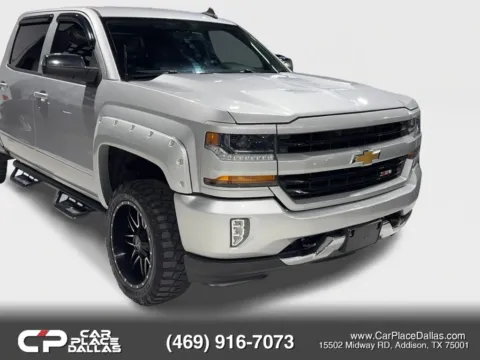 Another view of 2018 Chevrolet Silverado 1500 Crew Cab Z71 LT Pickup 4D 5 3/4 ft for sale in Addison, TX at Car Place Dallas