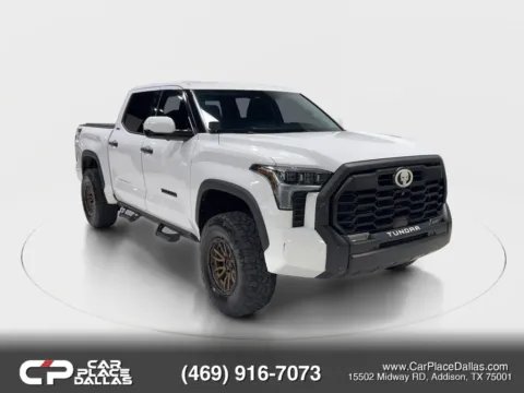 Photos of 2022 Toyota Tundra CrewMax Limited Pickup 4D 5 1/2 ft for sale in Addison, TX at Car Place Dallas