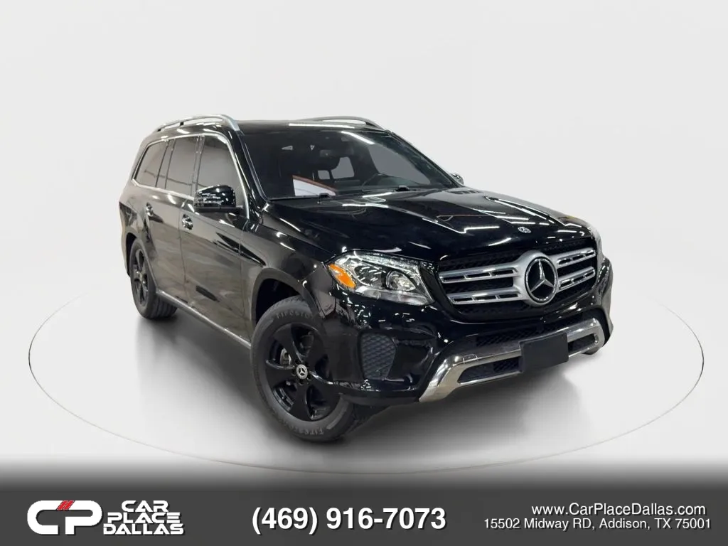 Black 2019 Mercedes-Benz GLS 450 4MATIC Sport Utility 4D for sale in Addison, TX