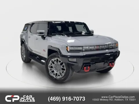 Gray 2025 GMC HUMMER EV SUV 3X Sport Utility 4D for sale in Addison, TX