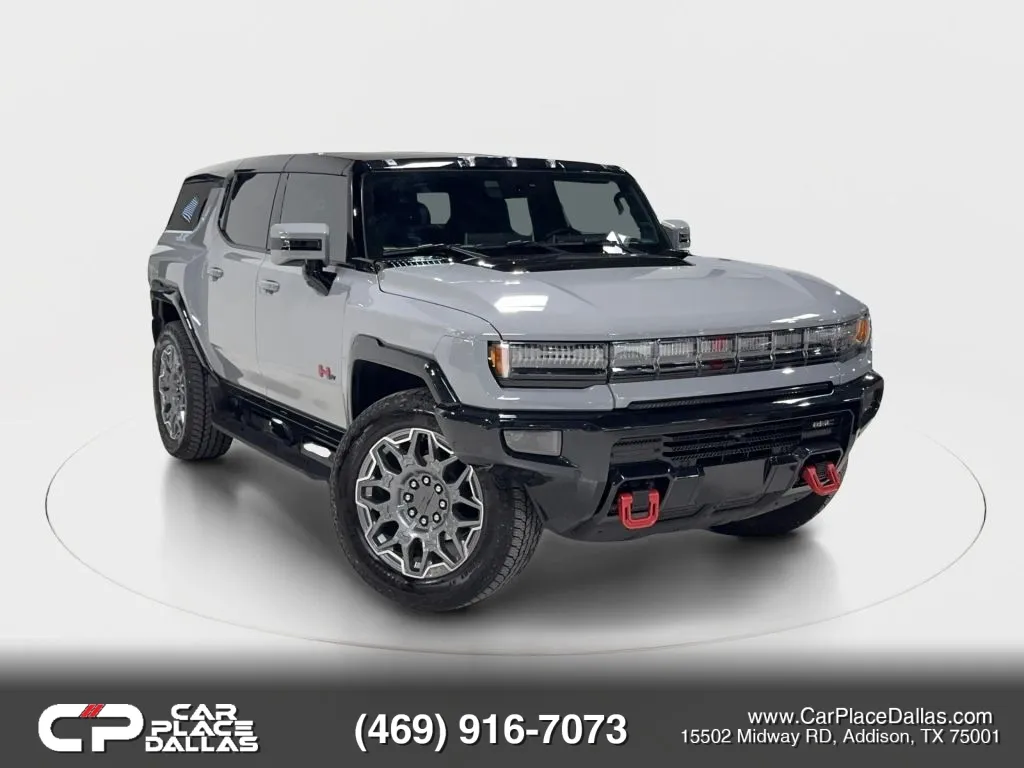 Gray 2025 GMC HUMMER EV SUV 3X Sport Utility 4D for sale in Addison, TX