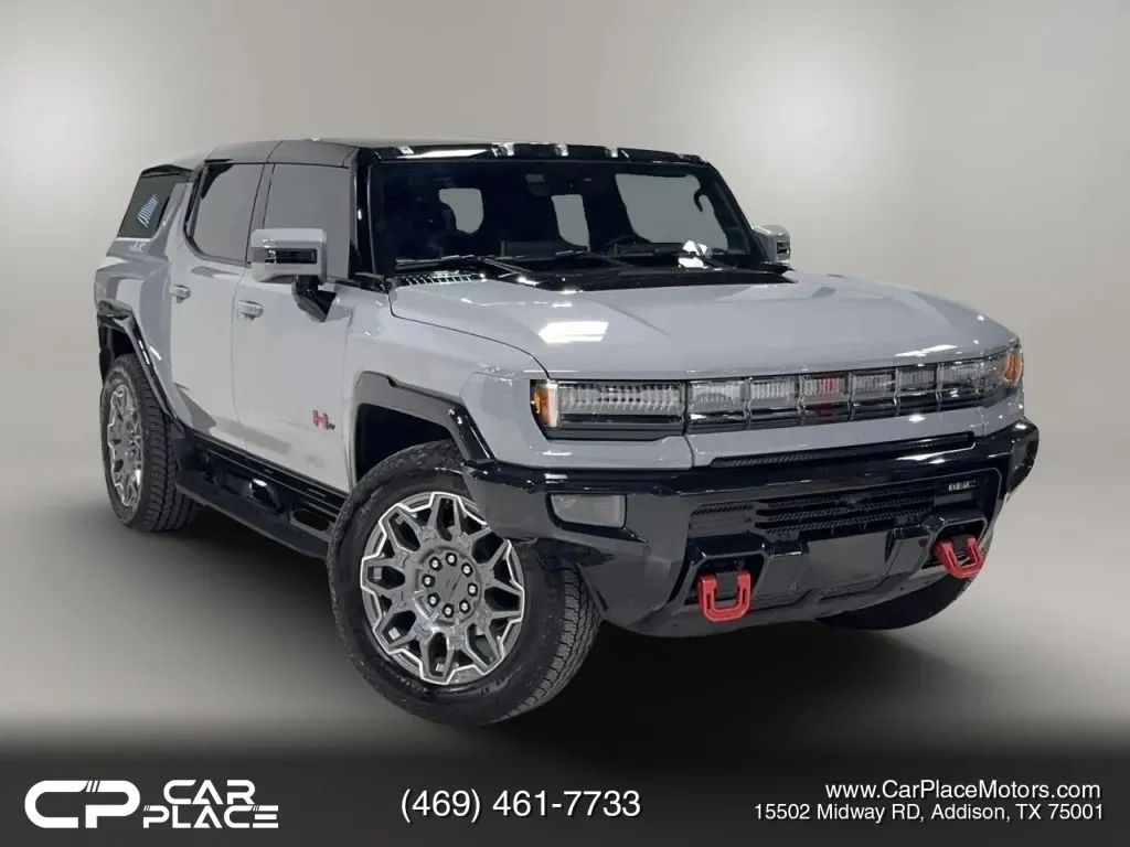 Gray 2025 GMC HUMMER EV SUV 3X Sport Utility 4D for sale in Addison, TX