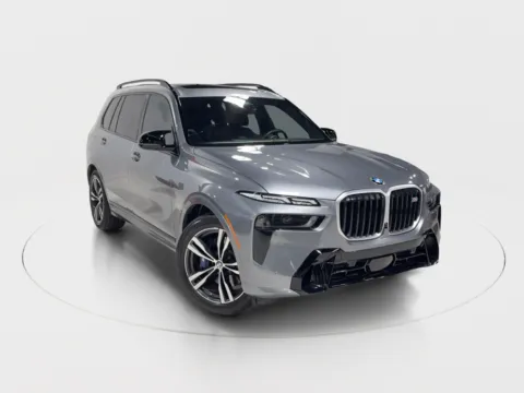 Gray 2023 BMW X7 M60i,EXEC PKG,DRIVING ASST PRO,CLIMATE COMFORT,SKY LOUNGE,MASSAGE/VENT STS,HK,360 CAM,21 M WHLS for sale in Addison, TX