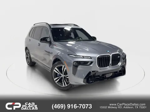Gray 2023 BMW X7 M60i Sport Utility 4D for sale in Addison, TX