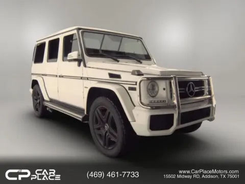 White 2014 Mercedes-Benz G-Class G 63 AMG 4MATIC Sport Utility 4D for sale in Addison, TX