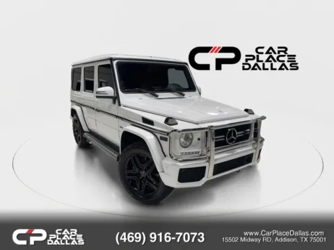 White 2014 Mercedes-Benz G-Class G 63 AMG 4MATIC Sport Utility 4D for sale in Addison, TX