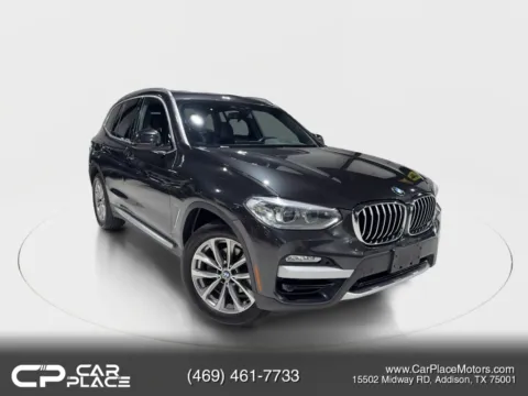 Gray 2019 BMW X3 sDrive30i Sport Utility 4D for sale in Addison, TX