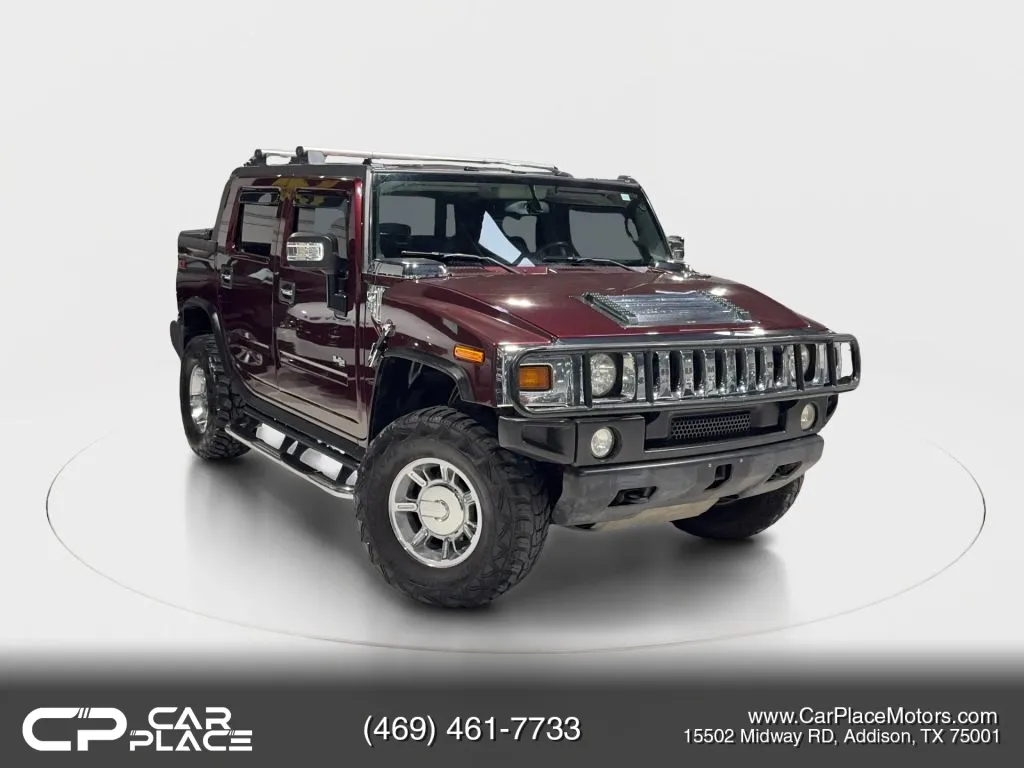 Red 2006 HUMMER H2 SUT Sport Utility Pickup 4D for sale in Addison, TX