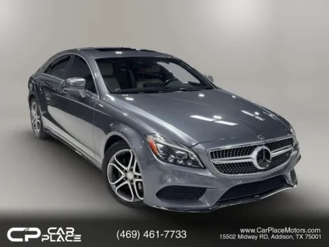 White 2016 Mercedes-Benz CLS-Class CLS 400 4MATIC Coupe 4D for sale in Addison, TX