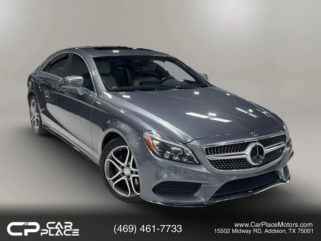 White 2016 Mercedes-Benz CLS-Class CLS 400 4MATIC Coupe 4D for sale in Addison, TX