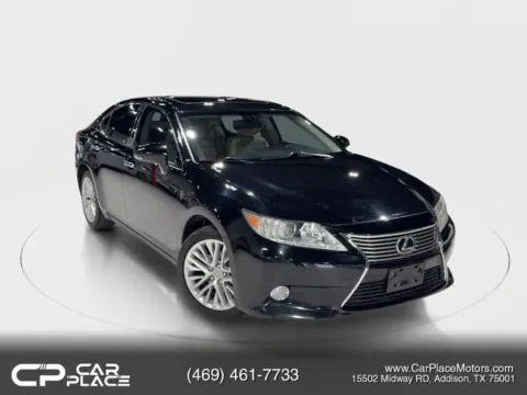 Black 2014 Lexus ES 350 Sedan 4D for sale in Addison, TX