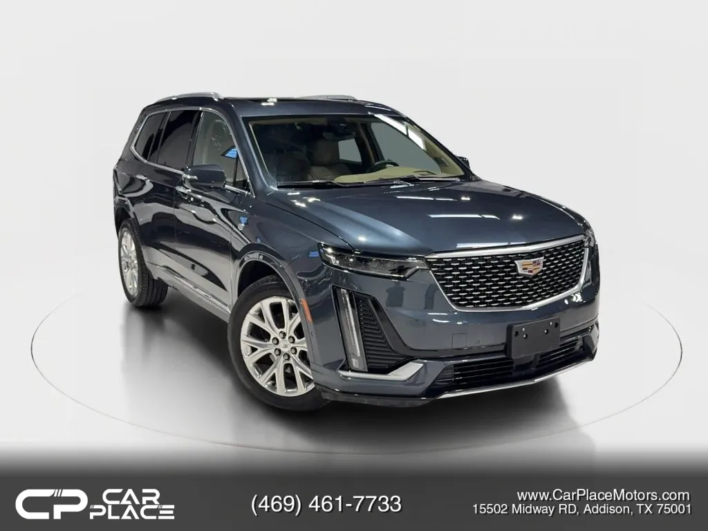 Gray 2020 Cadillac XT6 Premium Luxury Sport Utility 4D for sale in Addison, TX