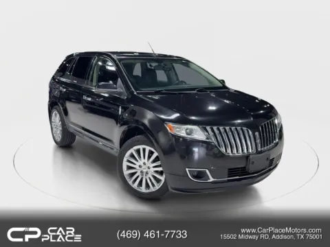 Black 2012 Lincoln MKX Sport Utility 4D for sale in Addison, TX