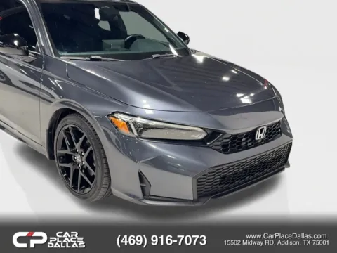 Another view of 2025 Honda Civic Sport Sedan 4D for sale in Addison, TX at Car Place Dallas