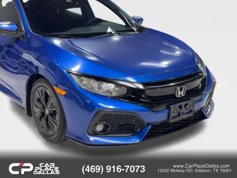 Another view of 2019 Honda Civic EX Hatchback 4D for sale in Addison, TX at Car Place Dallas