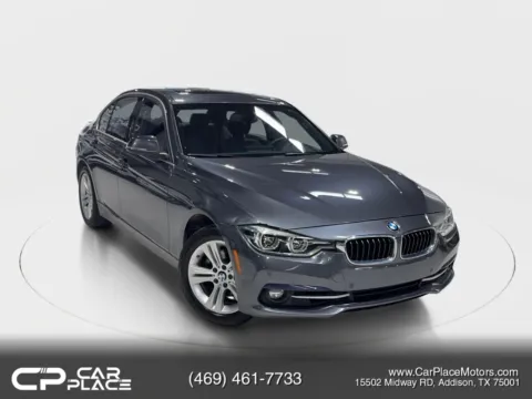Gray 2017 BMW 3 Series 330i Sedan 4D for sale in Addison, TX