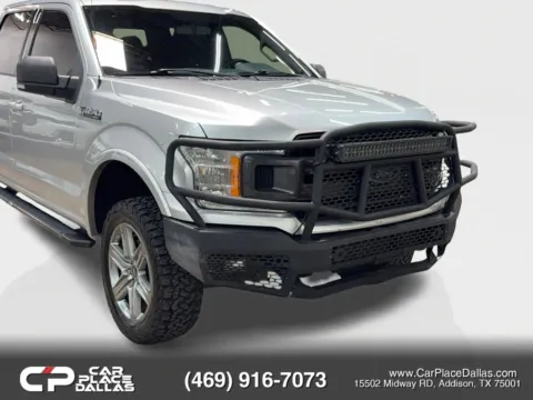Another view of 2018 Ford F-150 SuperCrew Cab Crew Cab 2.7L,CAM,BLUETOOTH,CPO HISTORY,SILVER EXT,VALUE TRUCK for sale in Addison, TX at Car Place Dallas