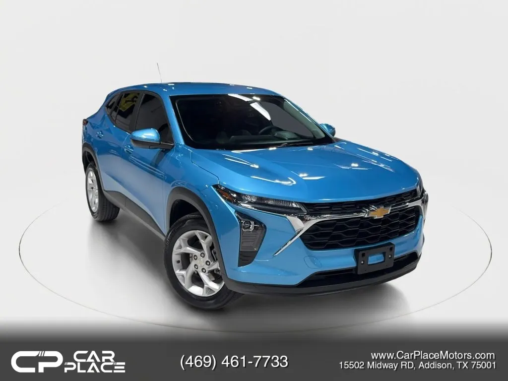 Blue 2025 Chevrolet Trax LS Sport Utility 4D for sale in Addison, TX