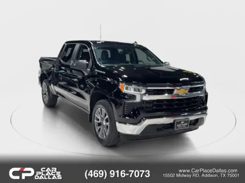 Photos of 2024 Chevrolet Silverado 1500 Crew Cab LT CREW CAB,V8,CAM,BLUETOOTH,SMARTPHONE,WARRANTY EST,TEXAS TRUCK for sale in Addison, TX at Car Place Dallas