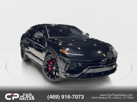 Black 2024 Lamborghini Urus S Sport Utility 4D for sale in Addison, TX