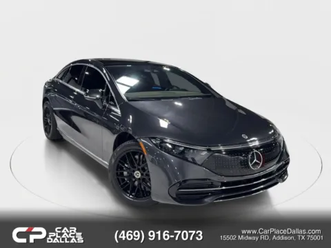 White 2023 Mercedes-Benz Mercedes-EQ EQS EQS 450+ Sedan 4D for sale in Addison, TX