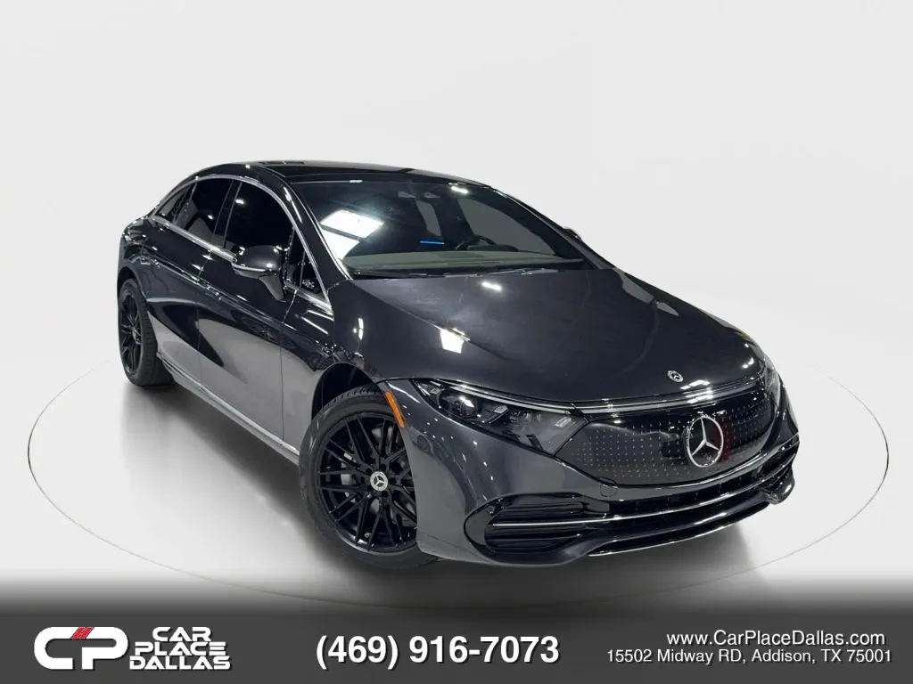 White 2023 Mercedes-Benz Mercedes-EQ EQS EQS 450+ Sedan 4D for sale in Addison, TX