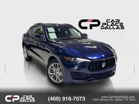 Blue 2018 Maserati Levante GranSport SUV 4D for sale in Addison, TX