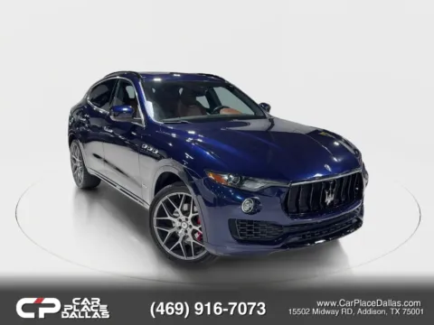 Blue 2018 Maserati Levante GranSport SUV 4D for sale in Addison, TX