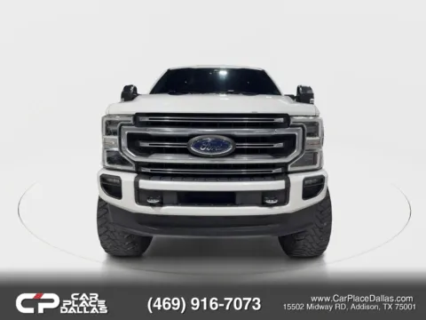 More photos of 2020 Ford F250 Super Duty Crew Cab Platinum Pickup 4D 6 3/4 ft at Car Place Dallas, TX
