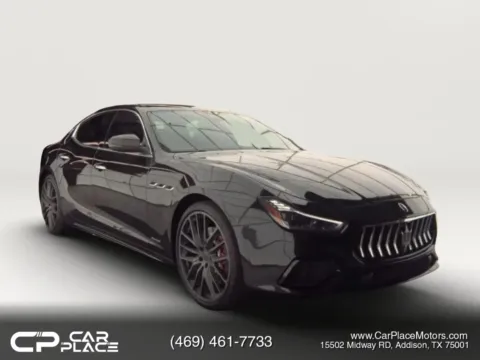 Black 2019 Maserati Ghibli S Q4 GranSport Sedan 4D for sale in Addison, TX