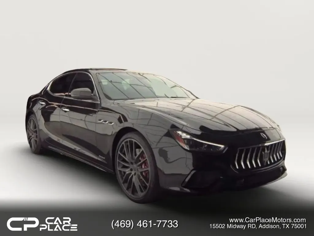Black 2019 Maserati Ghibli S Q4 GranSport Sedan 4D for sale in Addison, TX