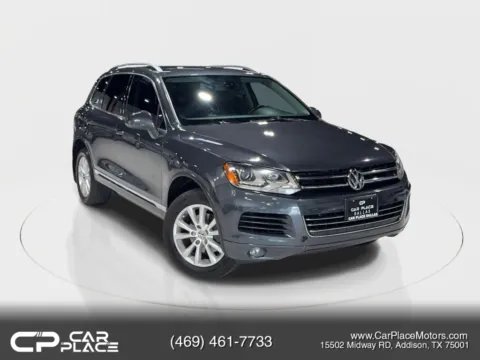 Gray 2013 Volkswagen Touareg VR6 Sport SUV 4D for sale in Addison, TX