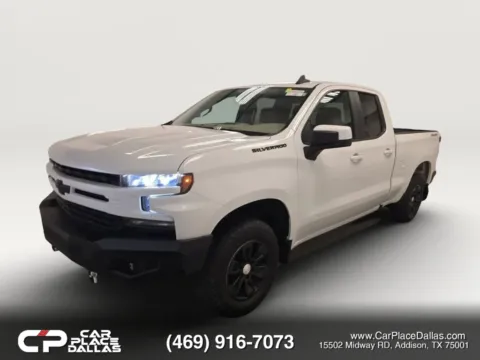 White 2020 Chevrolet Silverado 1500 Double Cab LT Pickup 4D 6 1/2 ft for sale in Addison, TX