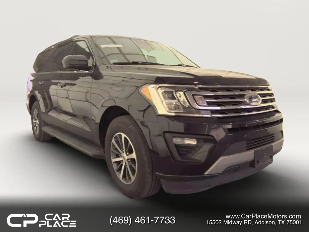 Black 2019 Ford Expedition MAX XLT Sport Utility 4D for sale in Addison, TX