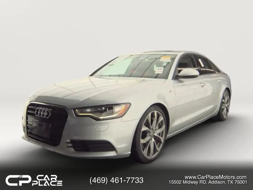 Silver 2014 Audi A6 3.0T Premium Plus Sedan 4D for sale in Addison, TX
