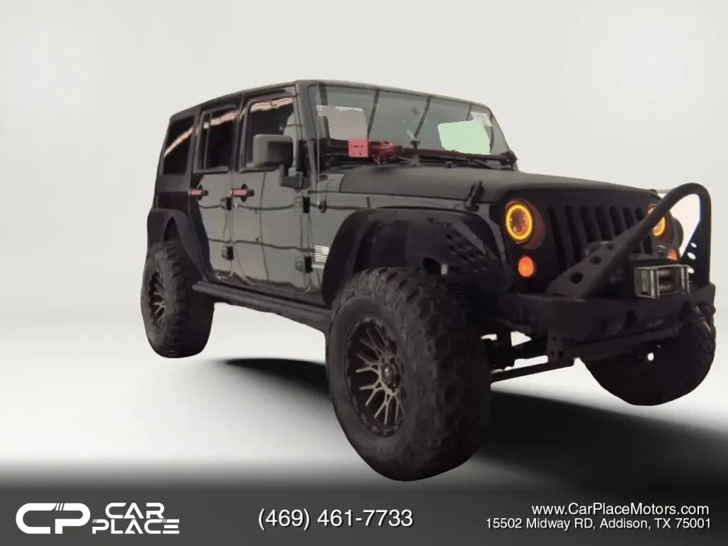 Black 2017 Jeep Wrangler Unlimited Sport SUV 4D for sale in Addison, TX
