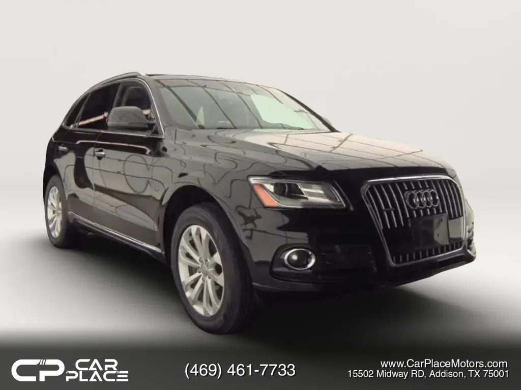Black 2016 Audi Q5 2.0T Premium Plus Sport Utility 4D for sale in Addison, TX