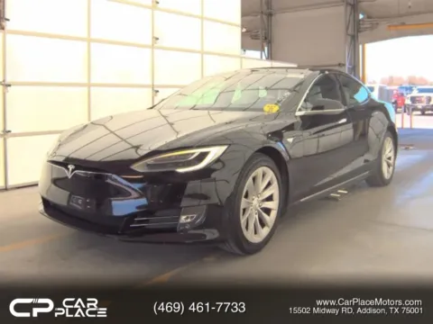 Black 2018 Tesla Model S 75D Sedan 4D for sale in Addison, TX