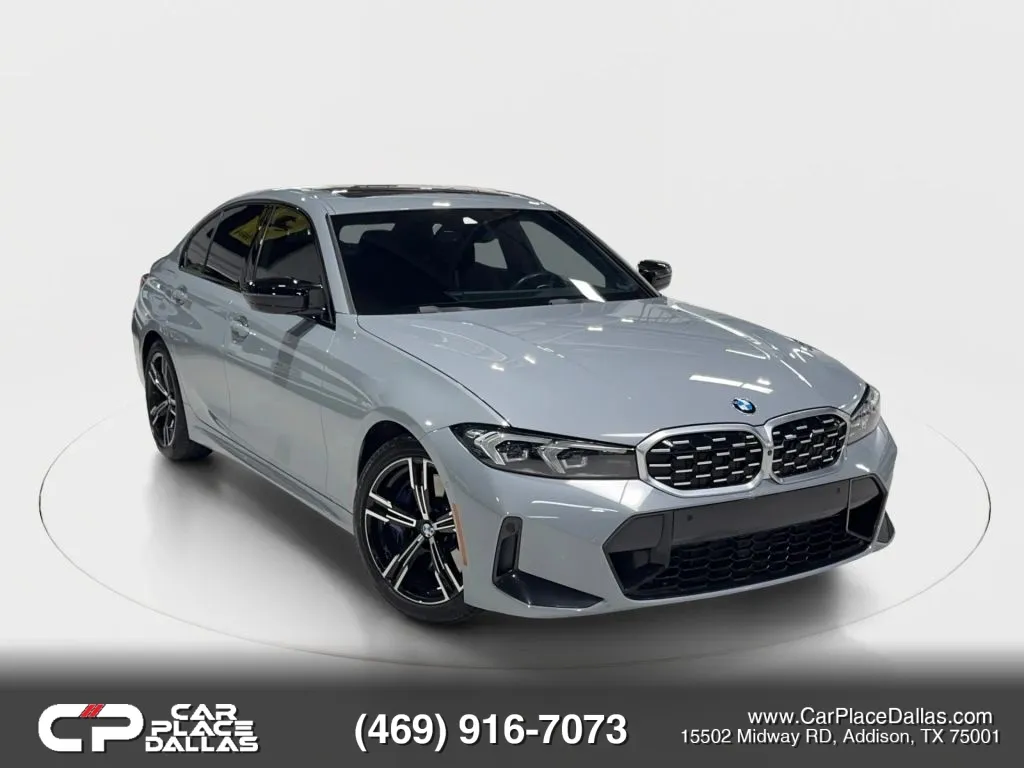 Gray 2023 BMW 3 Series M340i Sedan 4D for sale in Addison, TX