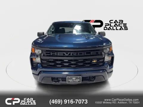 More photos of 2022 Chevrolet Silverado 1500 Crew Cab Custom Pickup 4D 5 3/4 ft at Car Place Dallas, TX