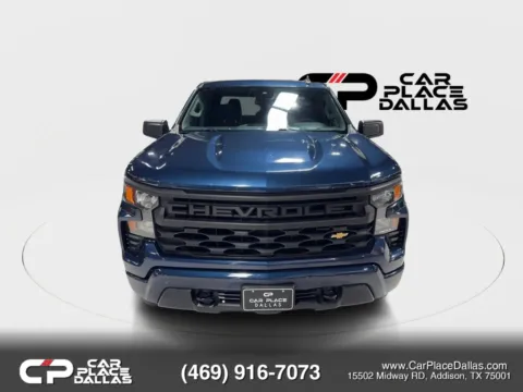 More photos of 2022 Chevrolet Silverado 1500 Crew Cab Custom Pickup 4D 5 3/4 ft at Car Place Dallas, TX