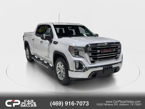 Photos of 2020 GMC Sierra 1500 Crew Cab SLT Pickup 4D 5 3/4 ft for sale in Addison, TX at Car Place Dallas