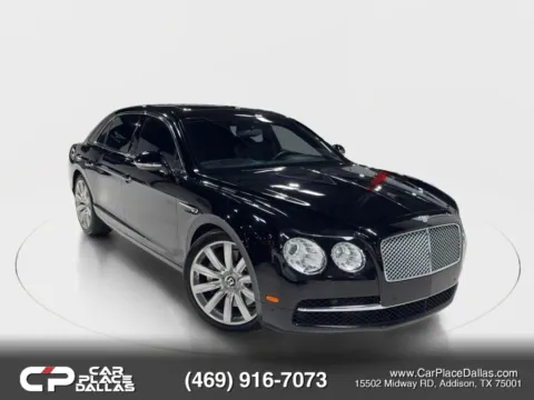 Black 2014 Bentley Flying Spur W12 Sedan 4D for sale in Addison, TX