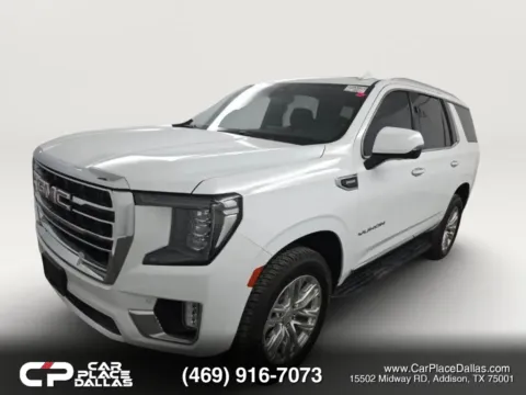Photos of 2023 GMC Yukon SLT Sport Utility 4D for sale in Addison, TX at Car Place Dallas