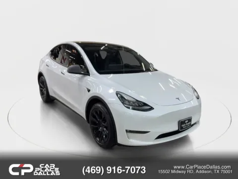 Photos of 2021 Tesla Model Y Long Range Sport Utility 4D for sale in Addison, TX at Car Place Dallas