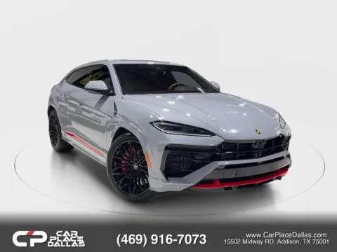 Gray 2025 Lamborghini Urus SE Sport Utility 4D for sale in Addison, TX