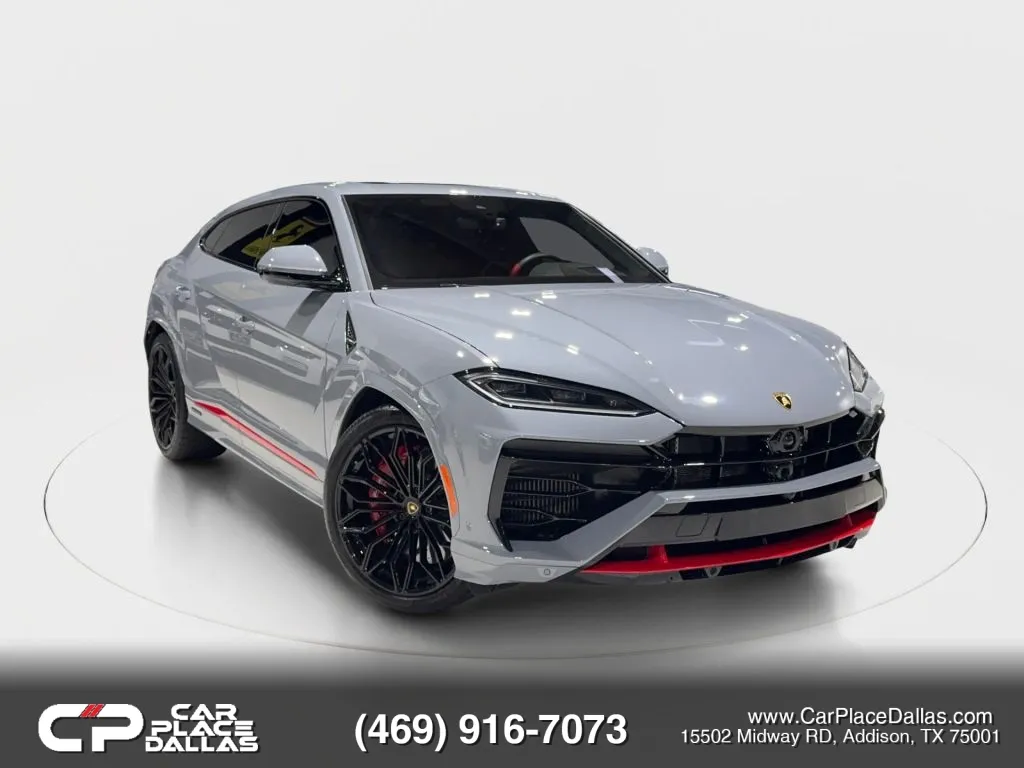 Gray 2025 Lamborghini Urus SE Sport Utility 4D for sale in Addison, TX