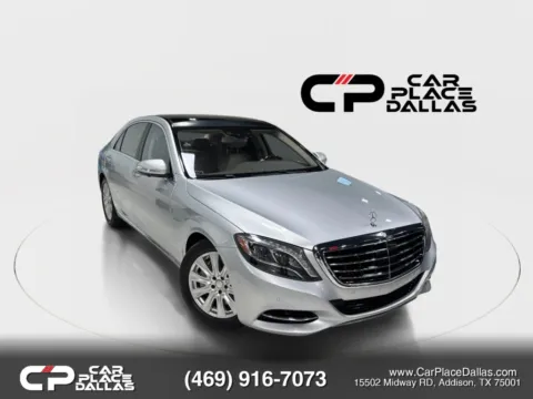 Silver 2015 Mercedes-Benz S-Class S 550 Sedan 4D for sale in Addison, TX